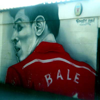 Mural of Gareth Bale, Cardiff