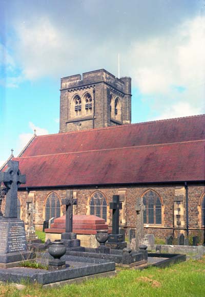 St Martins Church, Caerphilly, Wales