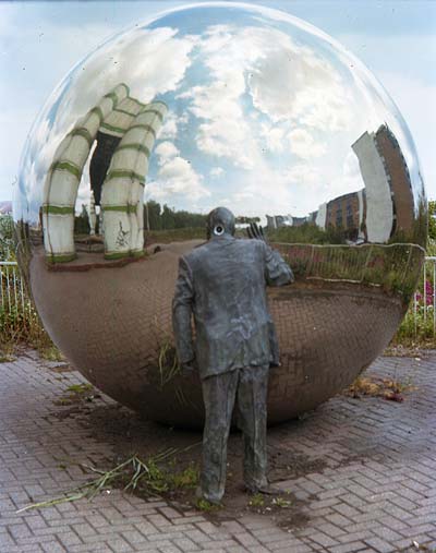 Silver Ball Installation, Cardiff Bay